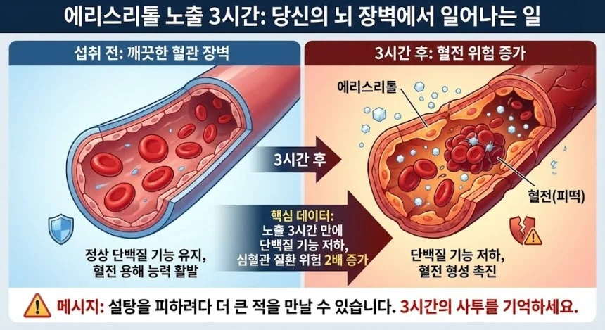 “제로니까 괜찮아” 물처럼 마셨는데… 3시간 뒤 ‘혈전 리스크’ 2배 건강+_002