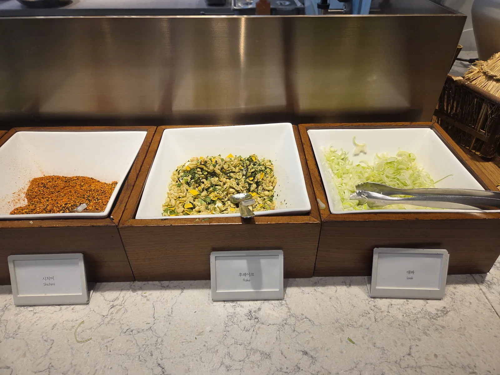 죽 토핑 렌틸 두부조림 절임 배추